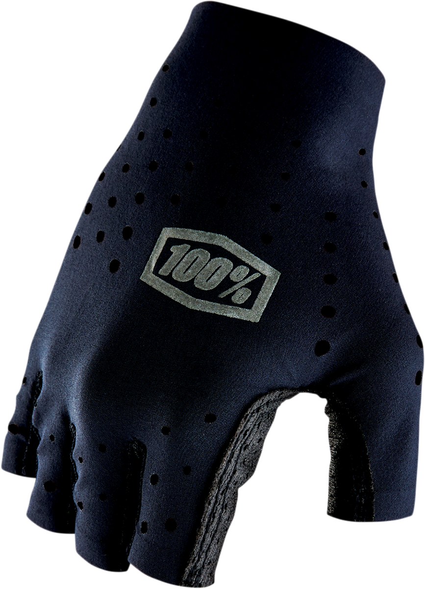 100% Sling Short Finger Gloves - Black - Large 10021-00002