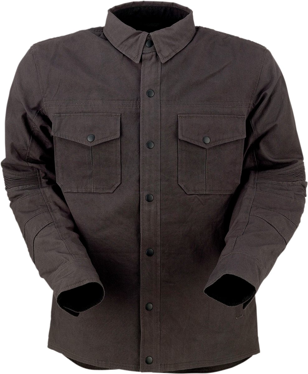 Z1R Fullclip Canvas Jacket - Gray - Large 2820-5473