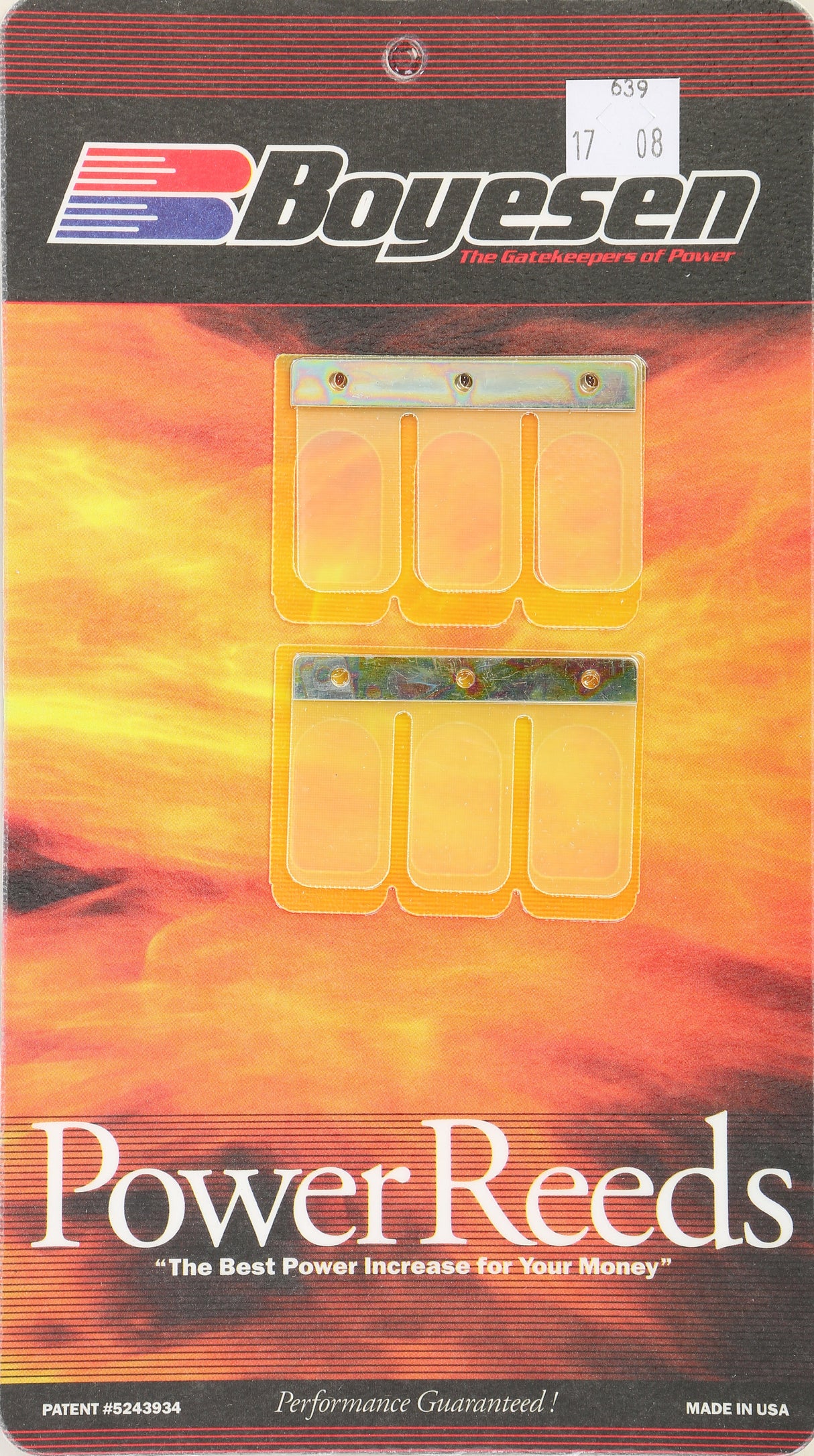 BOYESEN Motorcycle Reeds 639