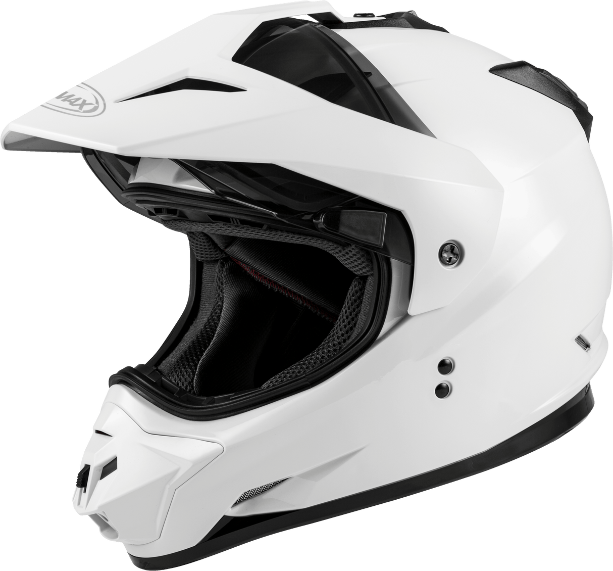 GMAX Gm-11 Dual-Sport Helmet White Md G5115015