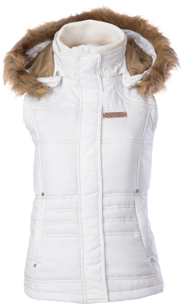DSG Hooded Vest White 2x 97172
