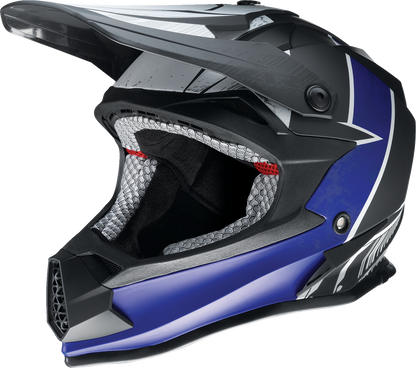 Z1R Youth F.I. Helmet - Fractal - MIPS - Matte Black/Blue - Small 0111-1511