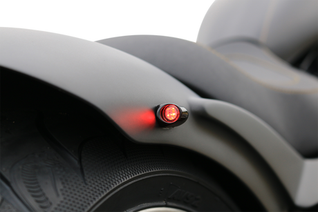 KODLIN MOTORCYCLE 3-1 Bullet Rear Indicator Lights - Smooth - Black K68463
