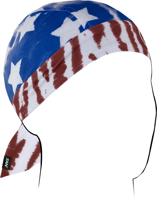 ZAN HEADGEAR Flydanna SportFlex - Stars and Stripes Tie Dye ZL602