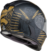 Z1R Warrant Helmet - Sombrero - Black/Gold - XL 0101-14174