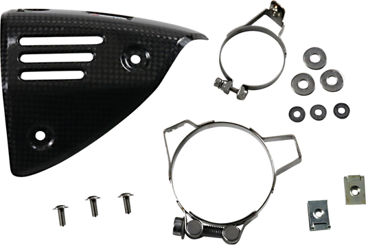 Escudo térmico AKRAPOVIC - Fibra de carbono P-HSVE3SO1 1861-1435