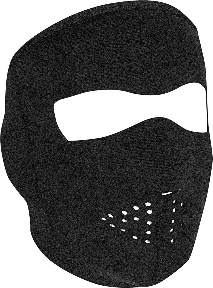 ZAN Full Face Mask Black W/Fleece Lined Ears WNFLE114