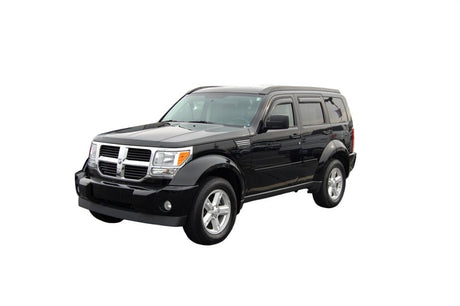 AVS 07-11 Dodge Nitro Ventvisor In-Channel Front & Rear Window Deflectors 4pc - Smoke 194307