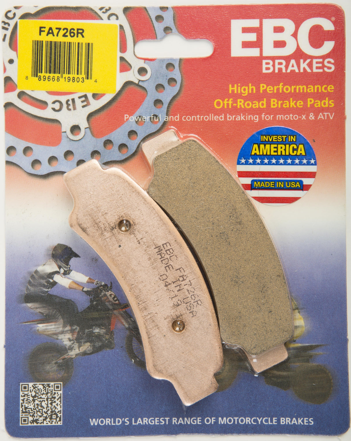 EBC Brake Pads Fa726r Sintered R Series FA726R