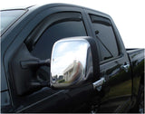 AVS 04-15 Nissan Titan Crew Cab Ventvisor In-Channel Front & Rear Window Deflectors 4pc - Smoke 194858