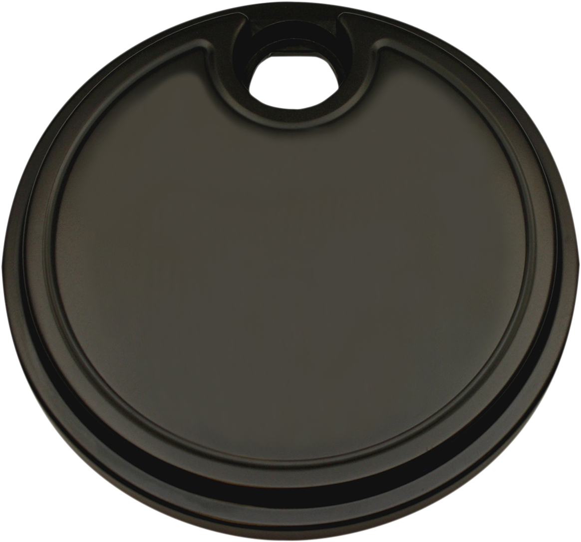 PRO-ONE PERF.MFG. Fuel Door - Smooth - Black 908320B