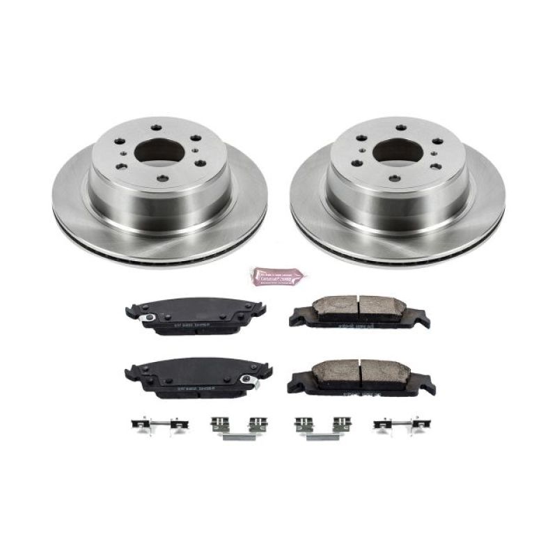 Power Stop 15-19 Cadillac Escalade Rear Autospecialty Brake Kit KOE6562