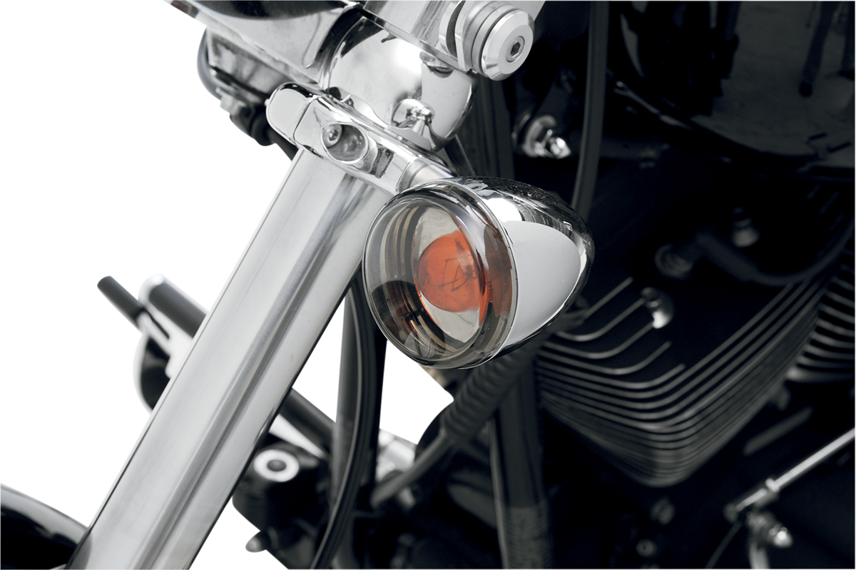 DRAG SPECIALTIES Kit de lentes tipo bala ahumada - '00-'22 12-0201 