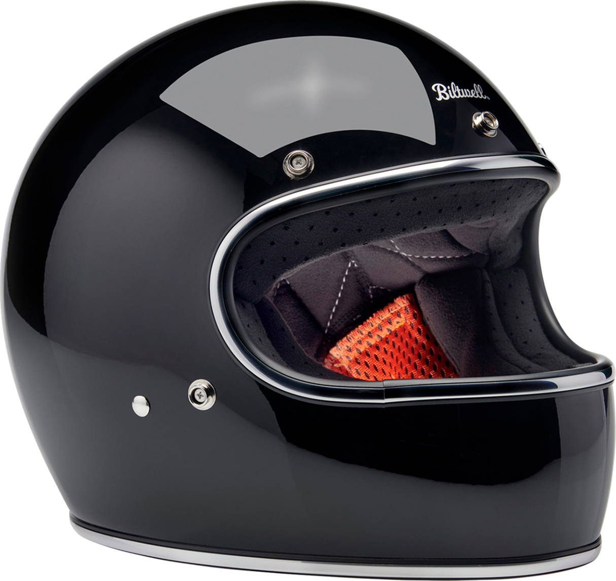 BILTWELL Gringo Helmet - Gloss Black - Medium 1002-101-503