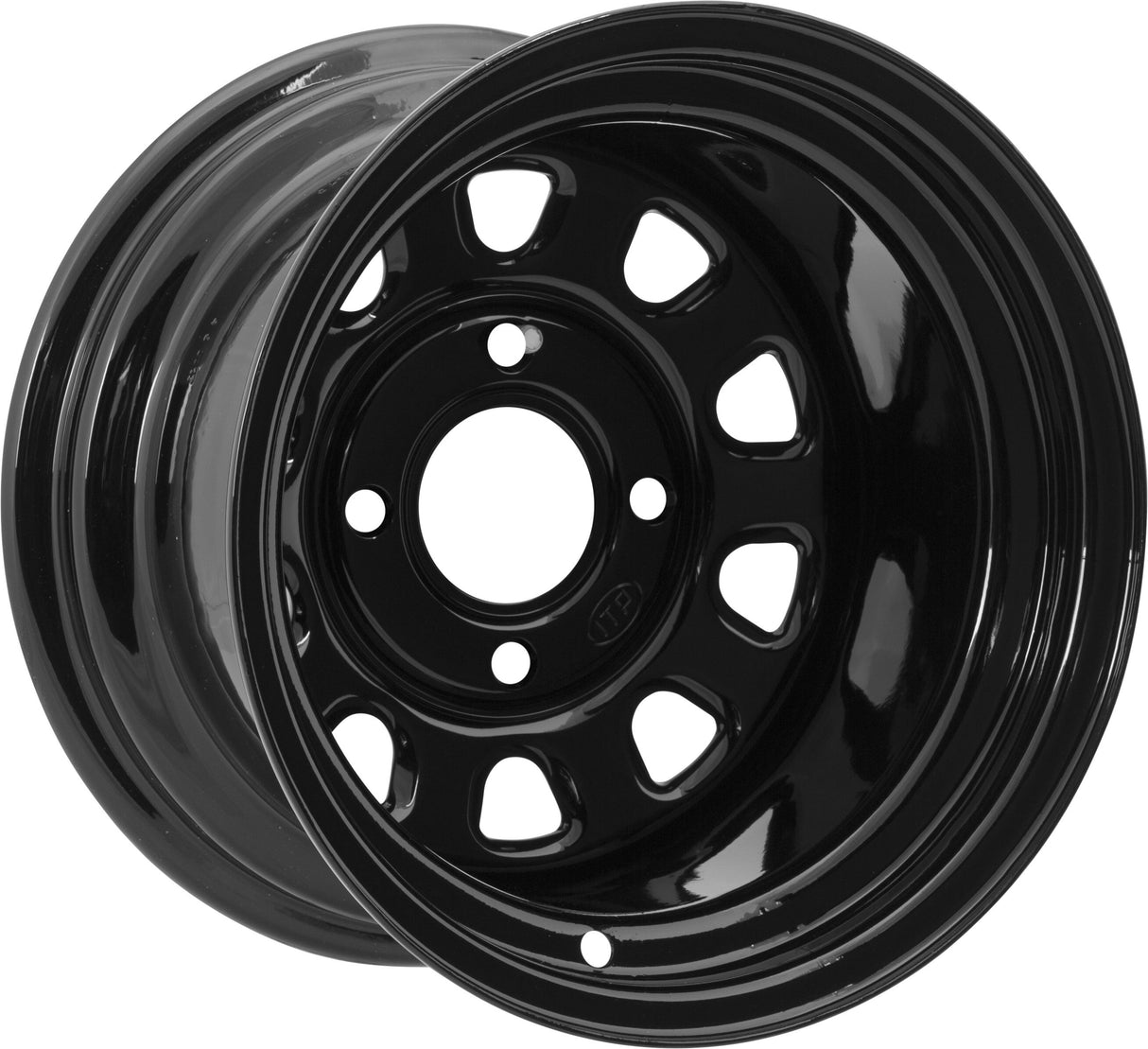 ITP Delta Steel Weel 12x7 4/156 4+3 Black 12mm 1222565014