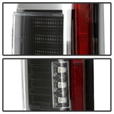 Spyder 15-18 Ford F-150 Light Bar LED Tail Lights (w/Blind Spot) - Black (ALT-YD-FF15015BS-LBLED-BK) 5085313