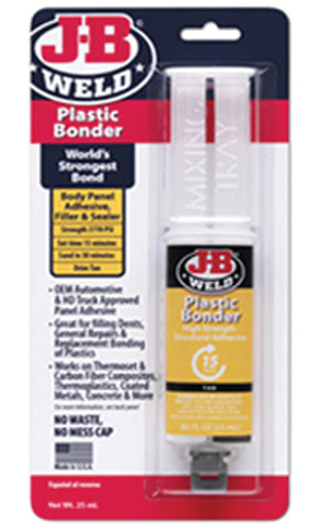 Jb Weld Plastic Bonder Syringe - 25ml 446017