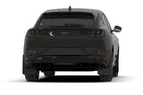 Rally Armor 21-23 Ford Mustang Mach-E Black UR Mud Flap w/ Dark Grey Logo MF96-UR-BLK-DGRY