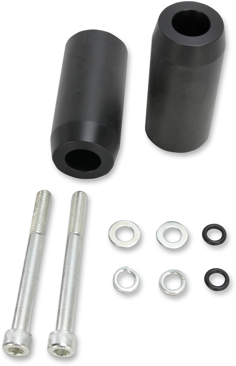 POWERSTANDS RACING Frame Sliders - Black - Honda 03-00920-02