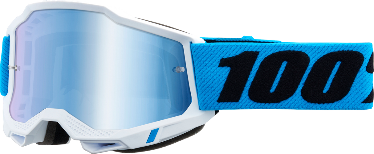 100% Accuri 2 Goggles - Novel - Blue Mirror 50014-00023