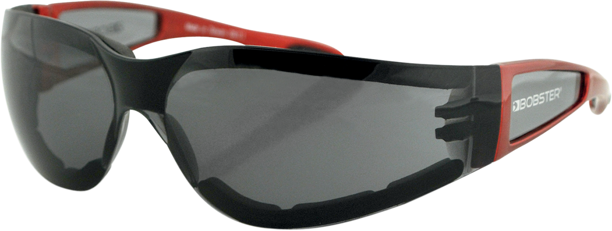 BOBSTER Shield II Sunglasses - Gloss Red - Smoke ESH221