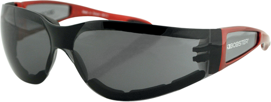 BOBSTER Shield II Sunglasses - Gloss Red - Smoke ESH221