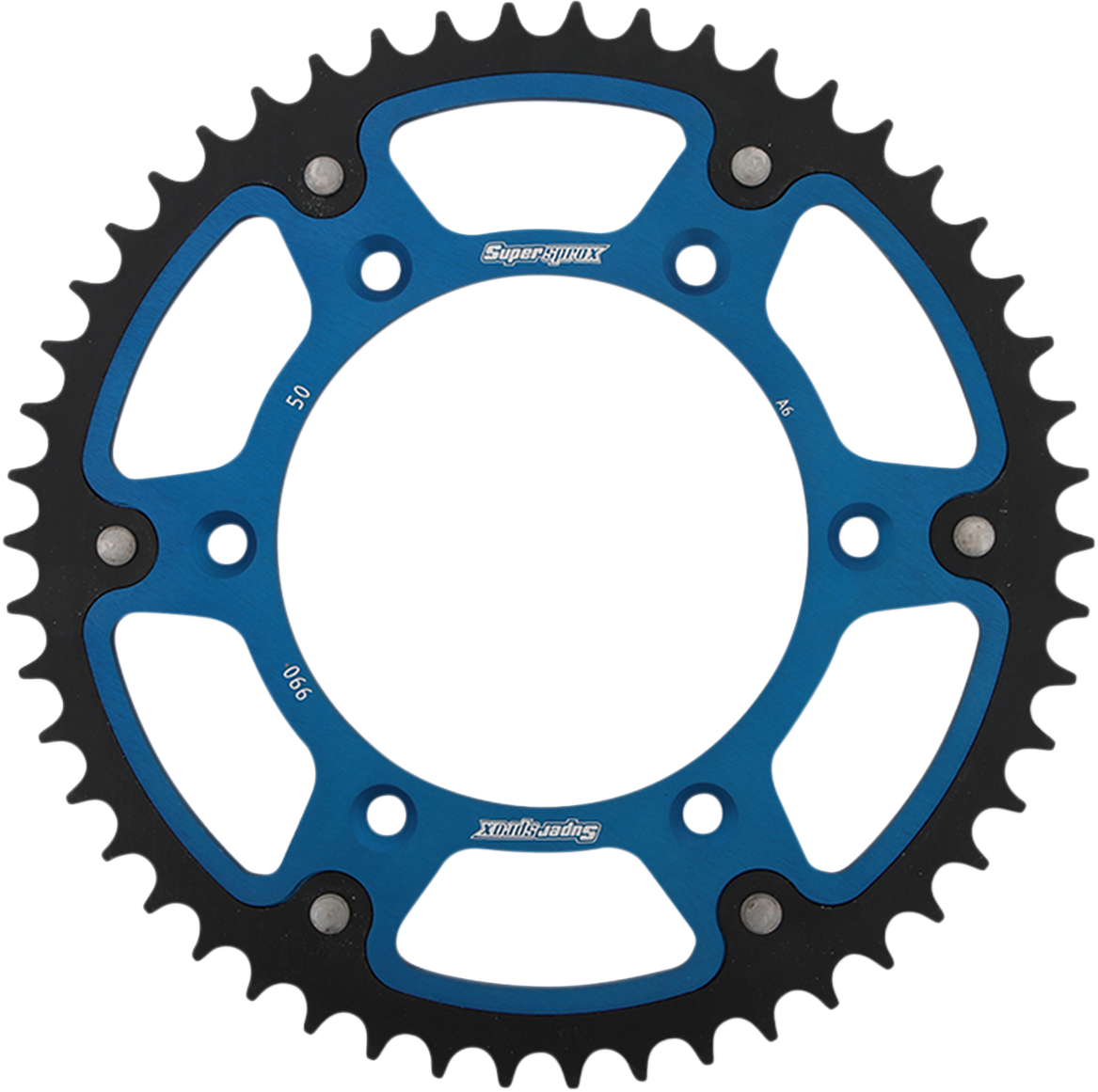 SUPERSPROX Stealth Rear Sprocket - 50 Tooth - Blue - Husaberg/Husqvarna/KTM RST-990-50-BLU