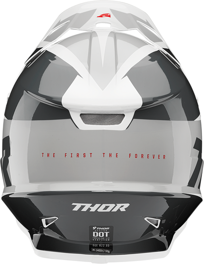 THOR Sector Helmet - Fader - Black/White - Medium 0110-6775