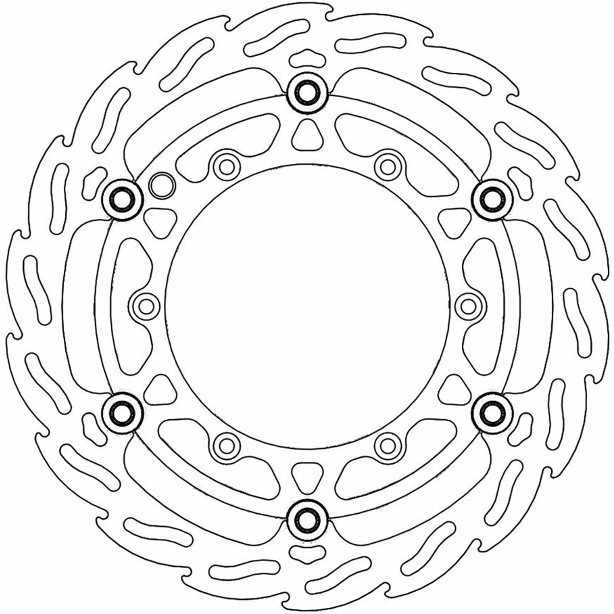 MOTO-MASTER Brake Rotor - Flame 270 112083-PU