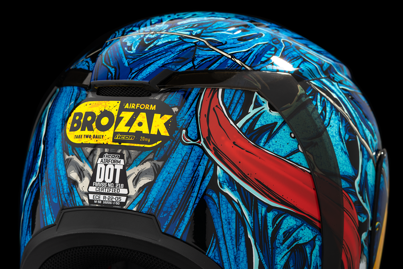 ICON Airform™ Helmet - MIPS® - Brozak - Blue - Small 0101-14931