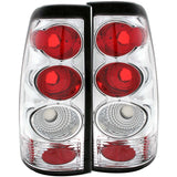 ANZO 1999-2002 Chevrolet Silverado 1500 Taillights Chrome 211023