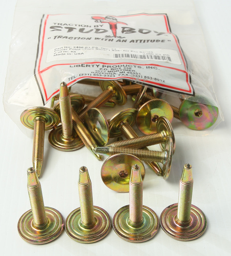 STUD BOY Power Point Plus Pro Studs 1.625" 24/Pk 2486-P1-PS