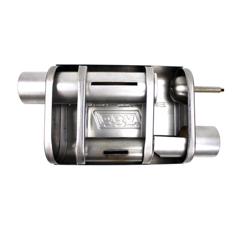 BBK VariTune Adjustable Performance Muffler 2-1/2 Offset/Offset Stainless Steel 31015