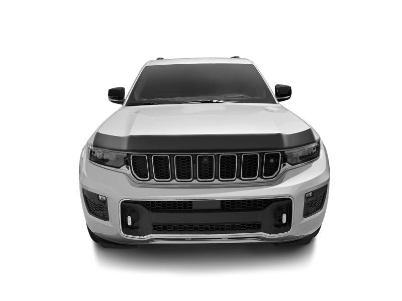 AVS 21-23 Jeep Grand Cherokee L Aeroskin Low Profile Hood Shield - Smoke 322206