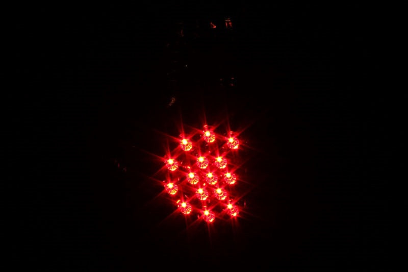 ANZO 2005-2015 Toyota Tacoma LED Taillights Black 311042