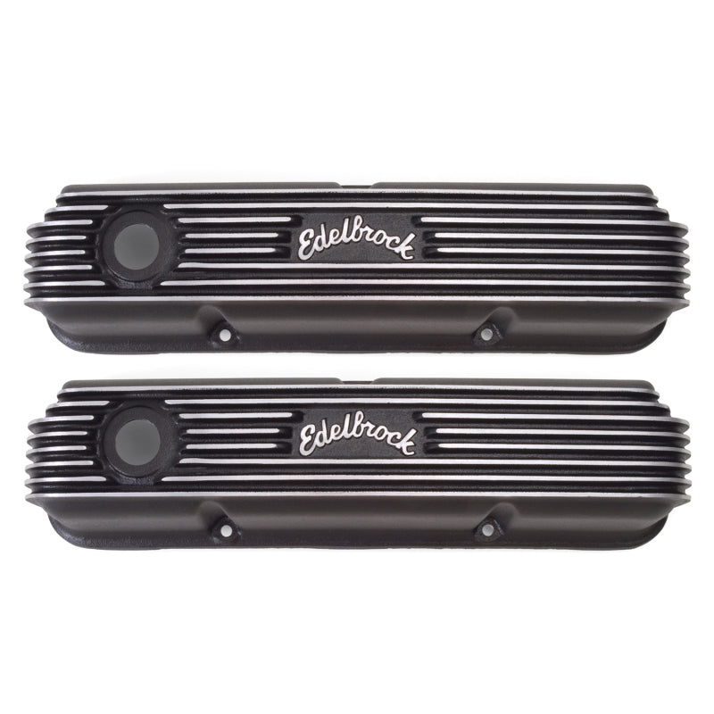 Edelbrock Valve Cover Classic Series Ford 1958-1976 FE V8 Black 41623