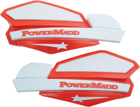 POWERMADD Handguards - Red/White 34222