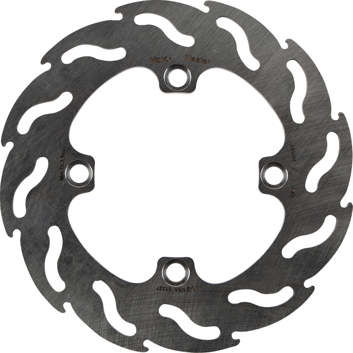 MOTO-MASTER Brake Rotor - Rear - Flame 110214-PU