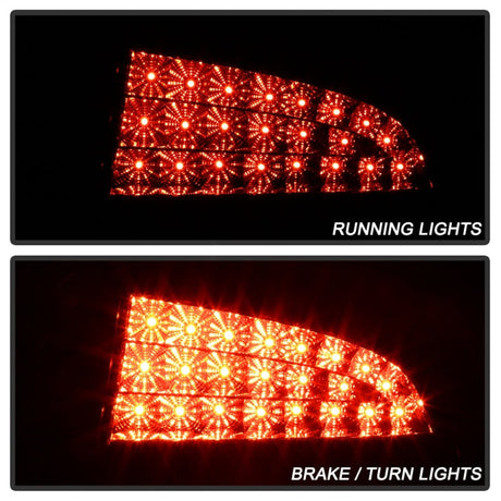 Spyder Dodge Charger 06-08 LED Tail Lights Black ALT-YD-DCH05-LED-BK 5002273