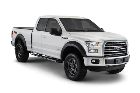 Bushwacker 07-13 GMC Sierra 1500 Fleetside Extend-A-Fender Style Flares 4pc 69.3in Bed - Black 40954-02