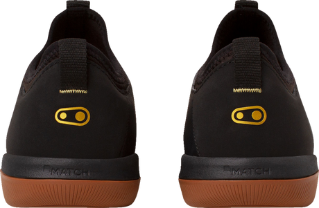 CRANKBROTHERS Stamp Street Fabio Lace Shoes - Black/Gold - US 7 SSL11080F070