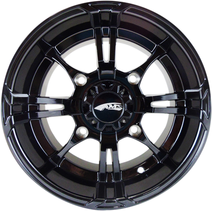 AMS Roll'n 108 Wheel - Front - Black - 14x8 - 4/137 0230-0861