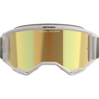 ALPINESTARS GOGGLES Vision 5 Goggle - Hollow - Wind - Gold Mirror  5102225-7311