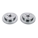 Power Stop 11-19 Dodge Durango Rear Evolution Drilled & Slotted Rotors - Pair AR83077XPR