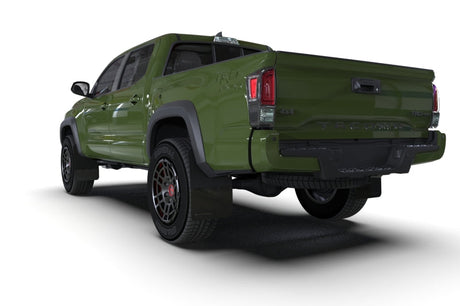 Rally Armor 16-22 Toyota Tacoma Black Mud Flap w/ Grey Logo MF94-BLK-GRY