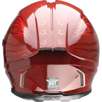 Z1R Jackal Helmet - Patriot - Red - Large 0101-15422