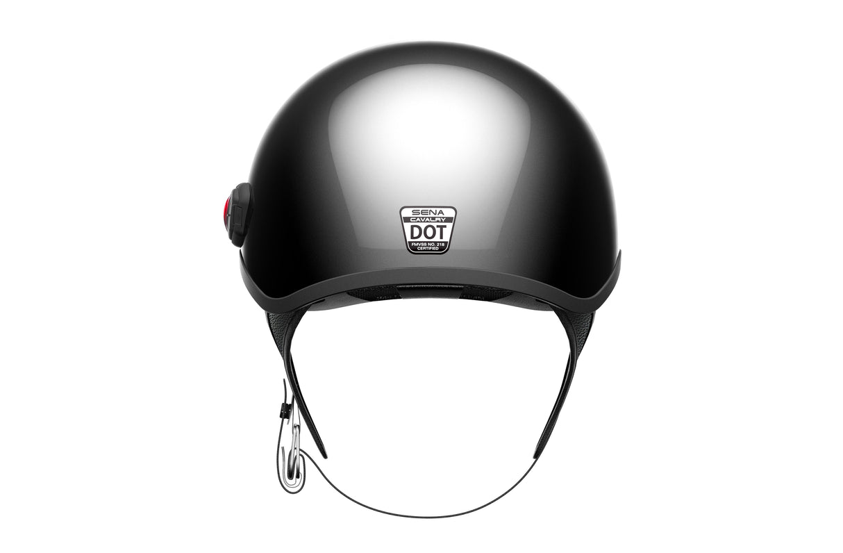 SENA Cavalry Bluetooth Half Helmet Black 2x CAVALRY-CL-GB-XXL