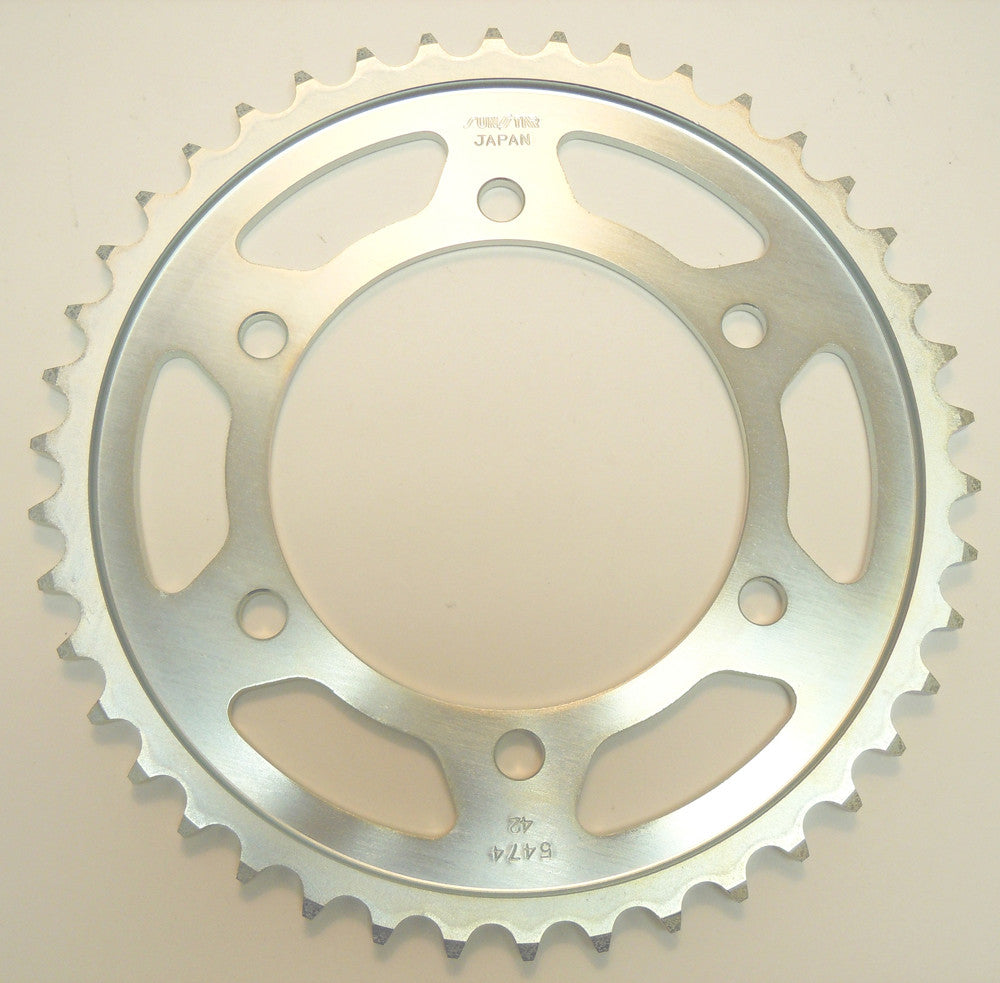 SUNSTAR Rear Sprocket Steel 42t-530 Suz/Yam 2-547442