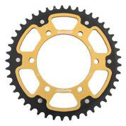 SUPERSPROX Rear Stealth Sprocket Alu/Stl 45t-525 Gld Suz/Yam RST-480-45-GLD