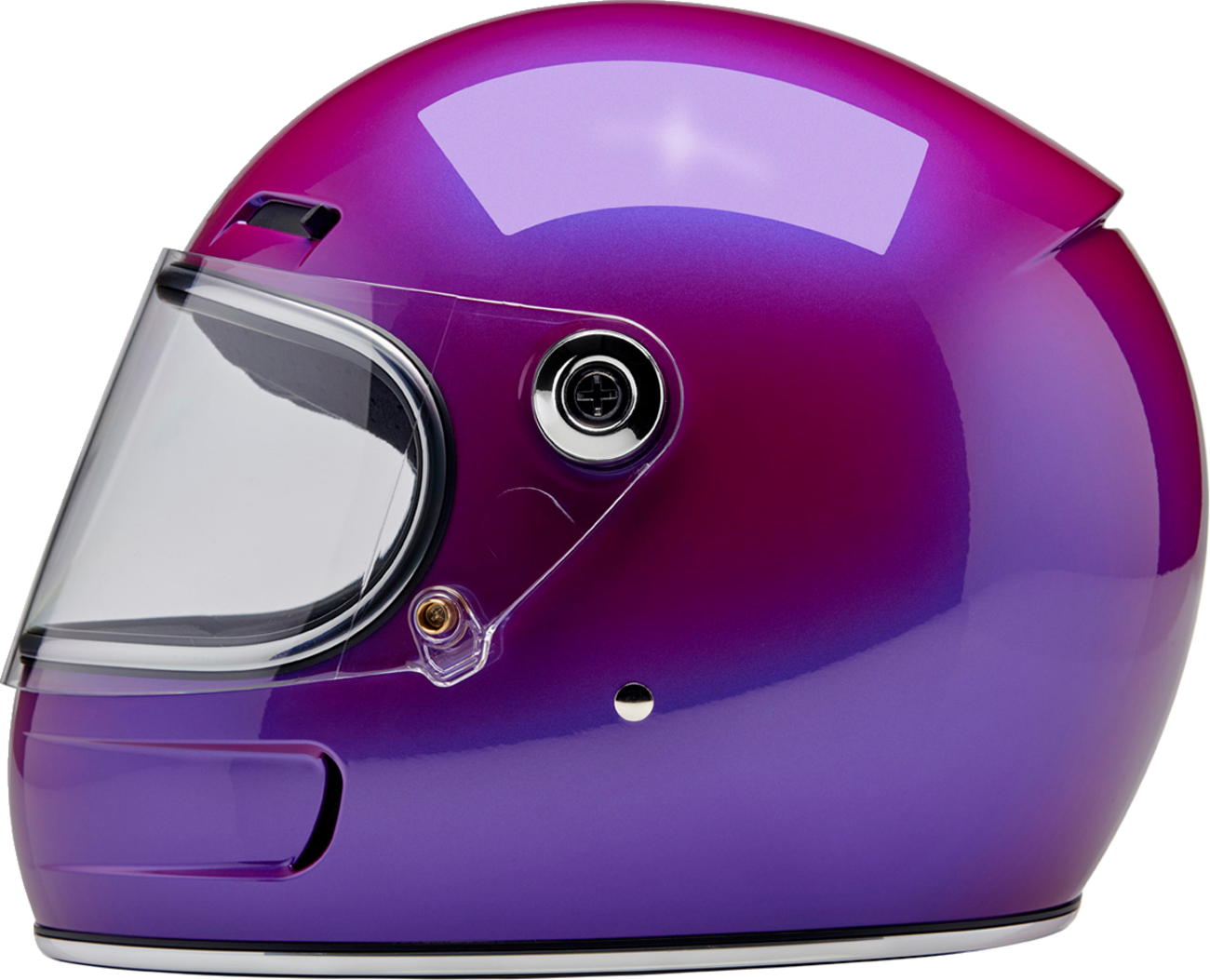 BILTWELL Gringo SV Helmet - Metallic Grape - XS 1006-339-501